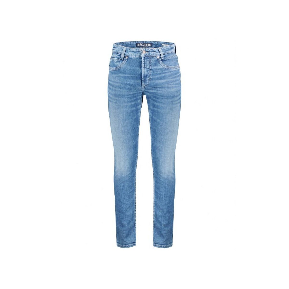 MAC 5-Pocket-Jeans (1-tlg) mittel-blau