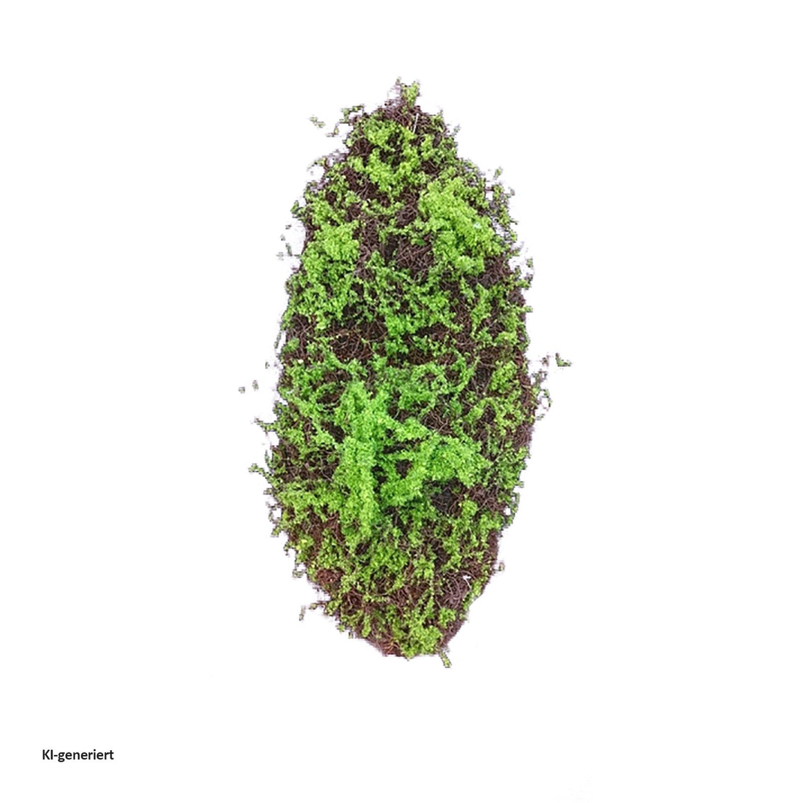 Kunstblume Moosmatte 90 x 30 cm Kunstpflanze Flora, HTI-Living, Höhe 2 cm, Kunstblume Dekoration
