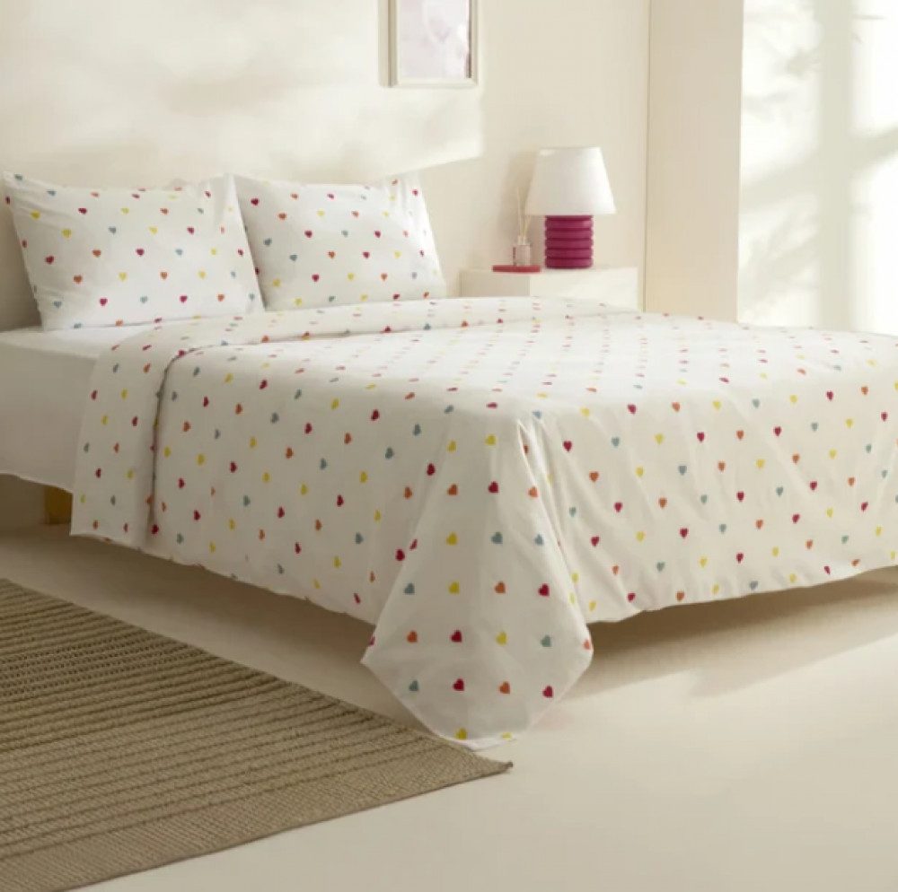 Karaca Home Bettwäsche Sarah Anderson Amour Doppelbett Bettwäsche Bettbezug Set Mehrfarbig