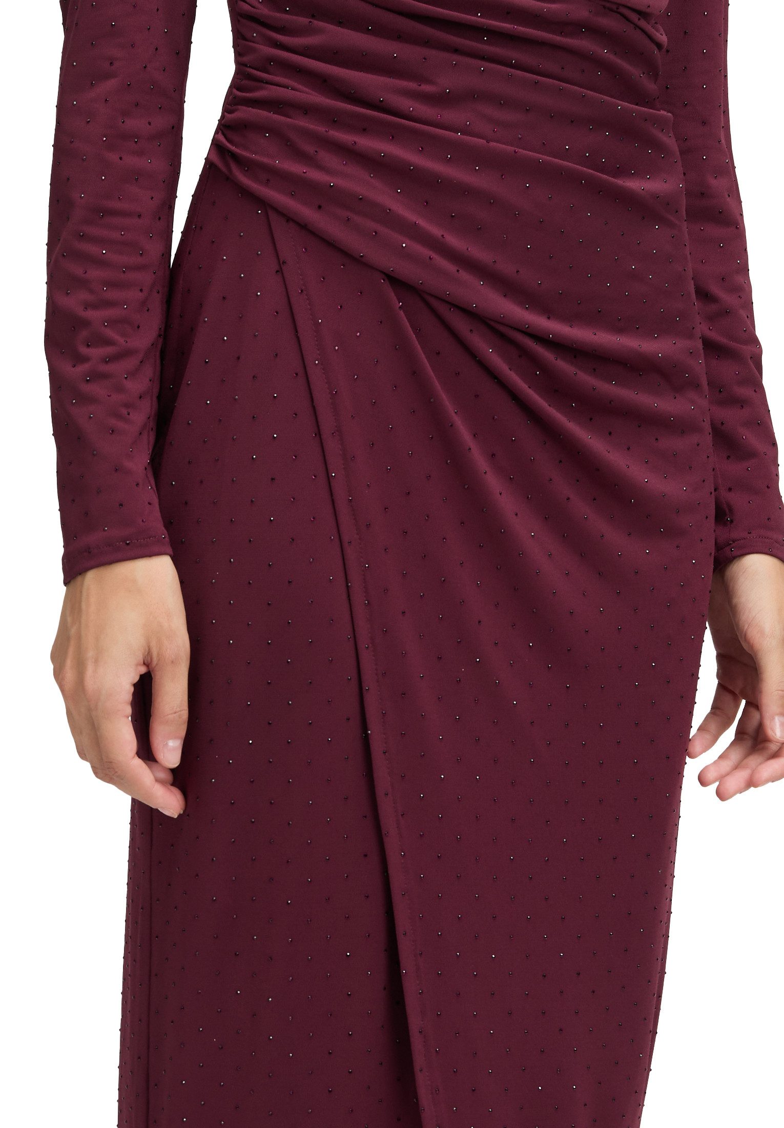 Vera Mont Abendkleid Damen mit V-Ausschnitt