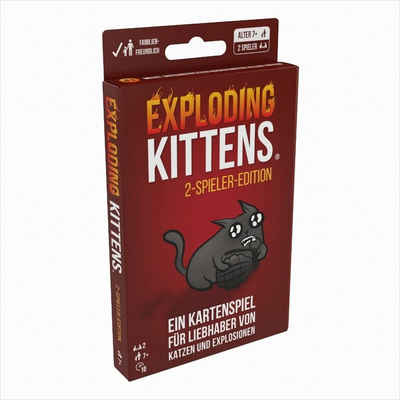 Asmodee Spiel, Exploding Kittens - 2-Spieler-Edition Exploding Kittens - 2-Spieler-Edition