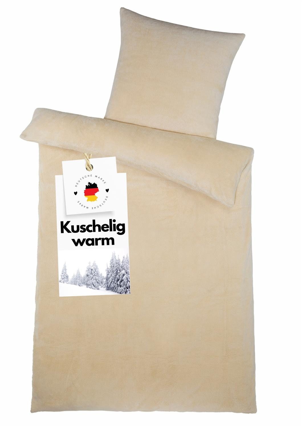 Carpe Sonno Bettwäsche 135x200 Teddy Plüsch günstig online kaufen