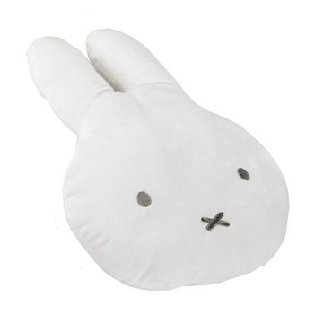 roba® Dekokissen miffy®, für Baby-/ Kinderzimmer, Kuschelkissen aus Coral-Fleece