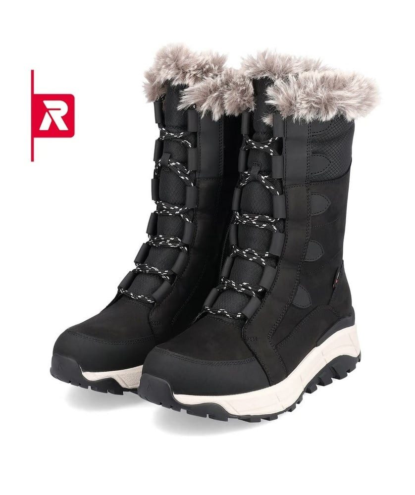 Rieker Evolution W0070-00 Rauhleder (Stiefel mit seitlichen Reissverschluss günstig online kaufen