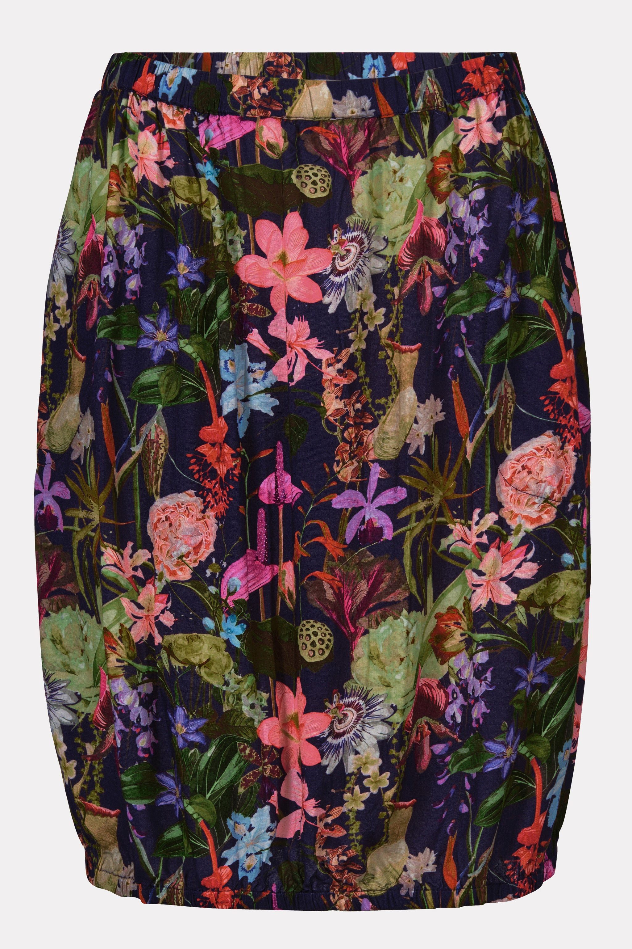 Himalaya Clothing Strickrock Damen mit lebendigem Blumenprint - Damen Midir günstig online kaufen