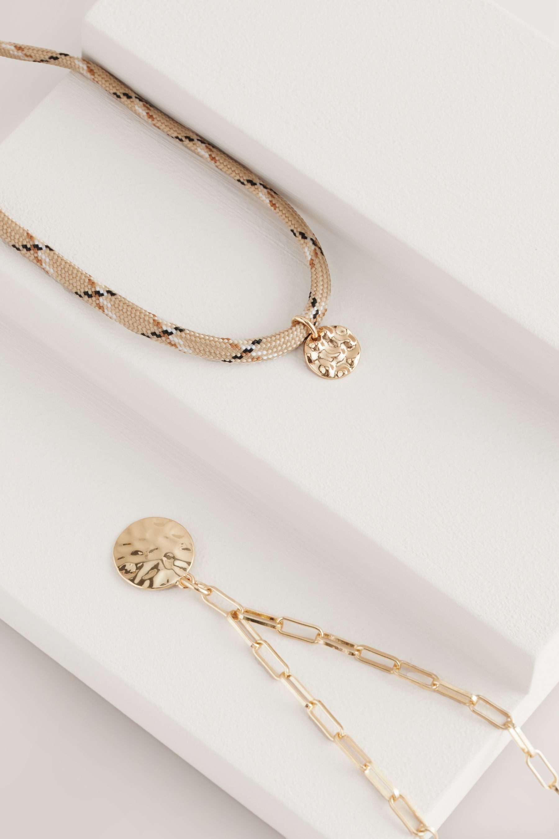 Next Kette mit Anhänger Halskette Bunge...