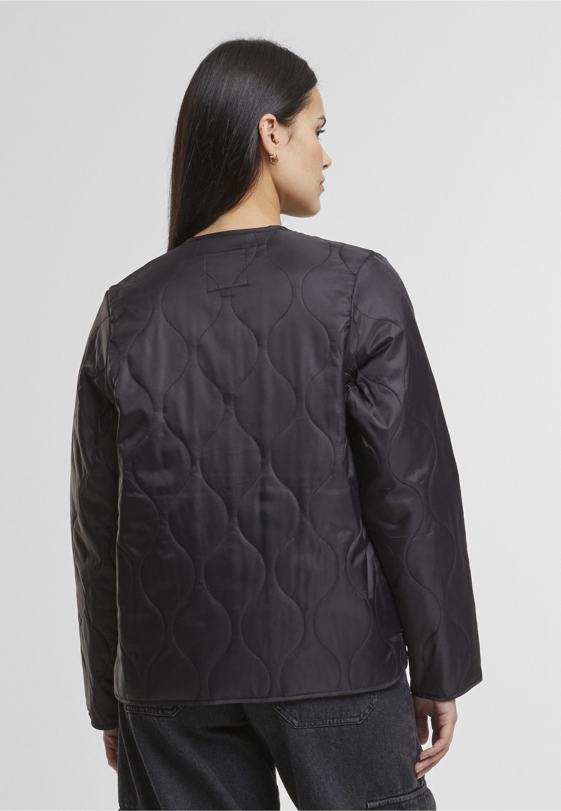 URBAN CLASSICS Allwetterjacke Urban Classics Ladies Quilted Jacket (1-St)