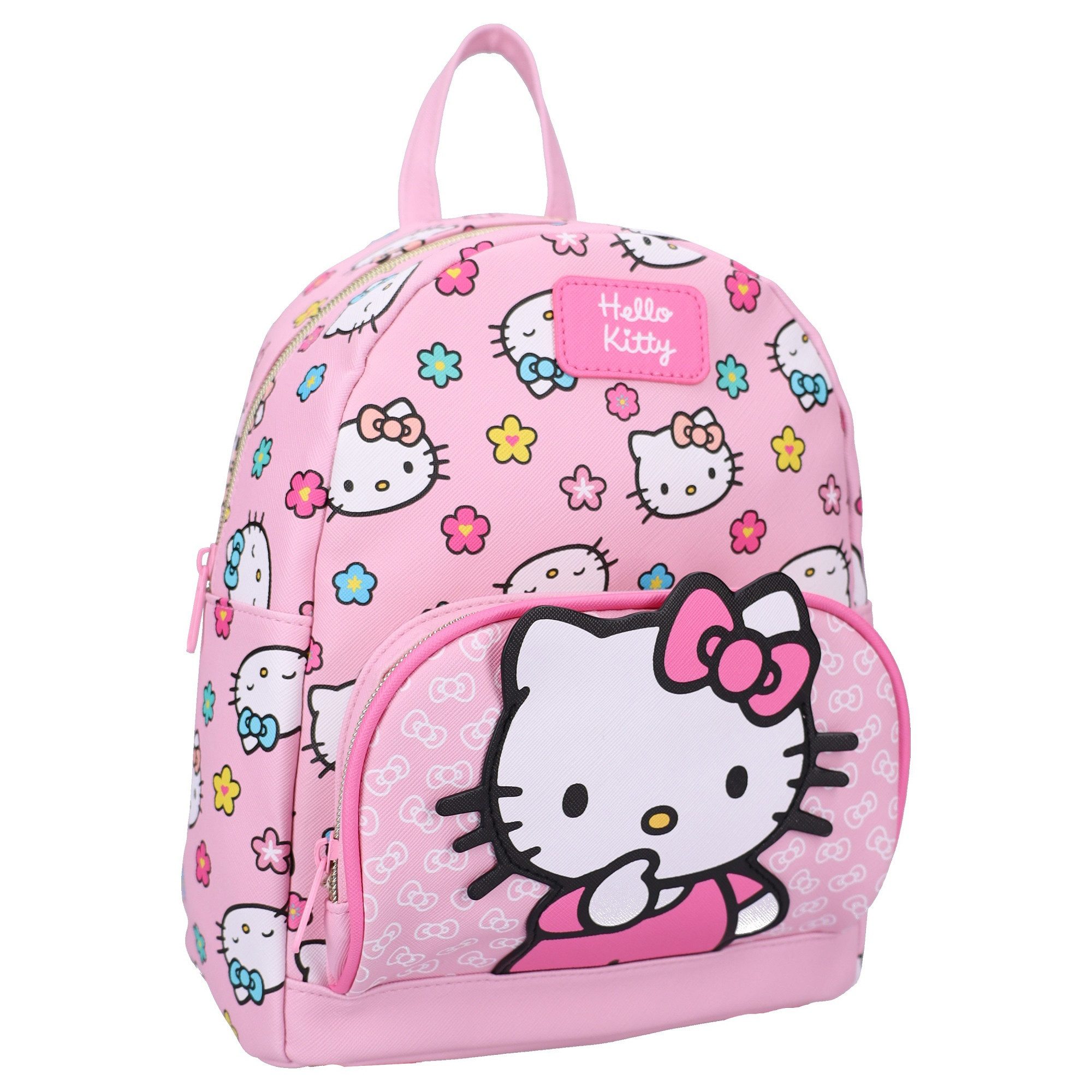 Hello Kitty Kinderrucksack Freizeitrucksack Carry The Cuteness kompakt und leicht
