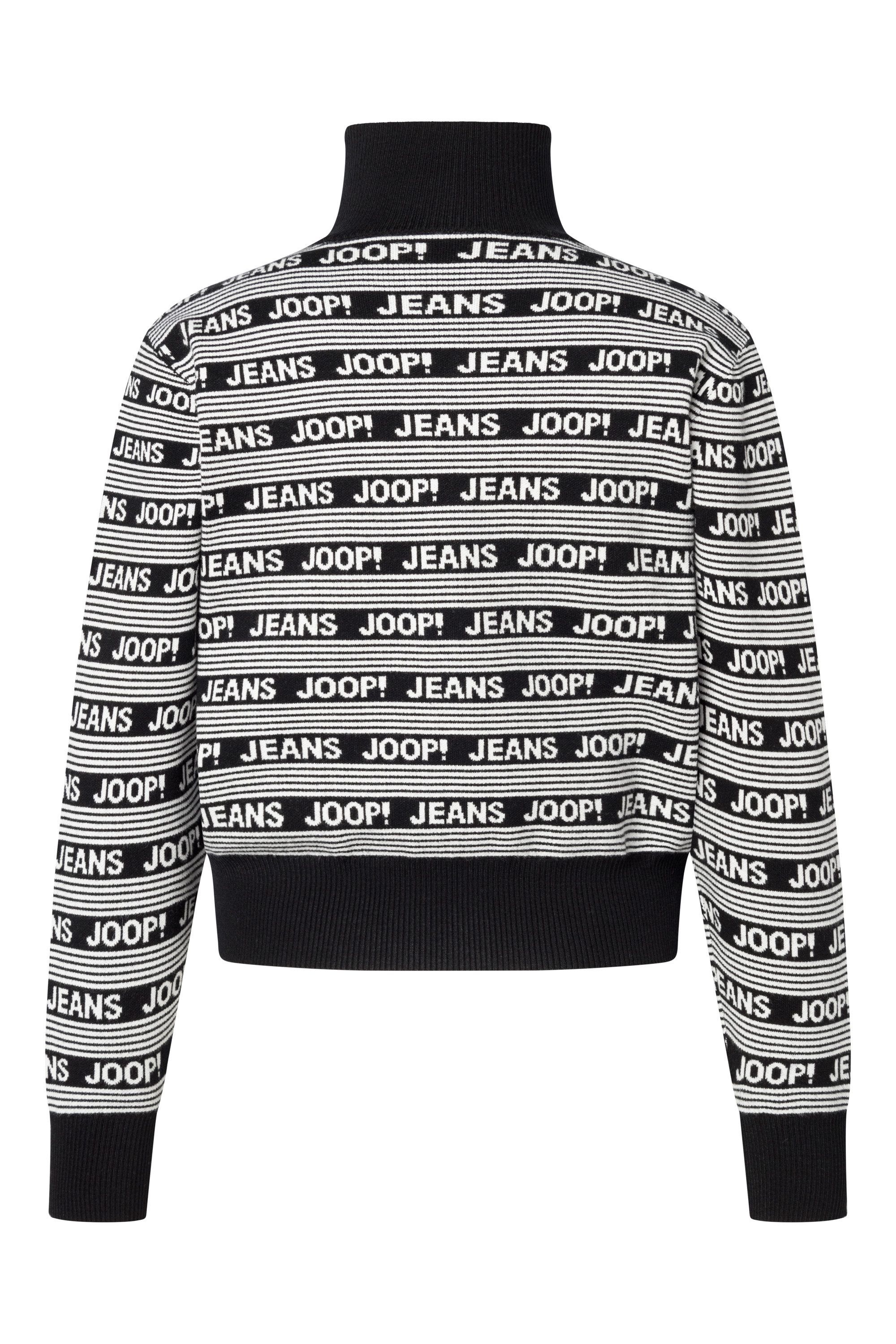 Joop Jeans Strickjacke Kadri mit Logoprint günstig online kaufen