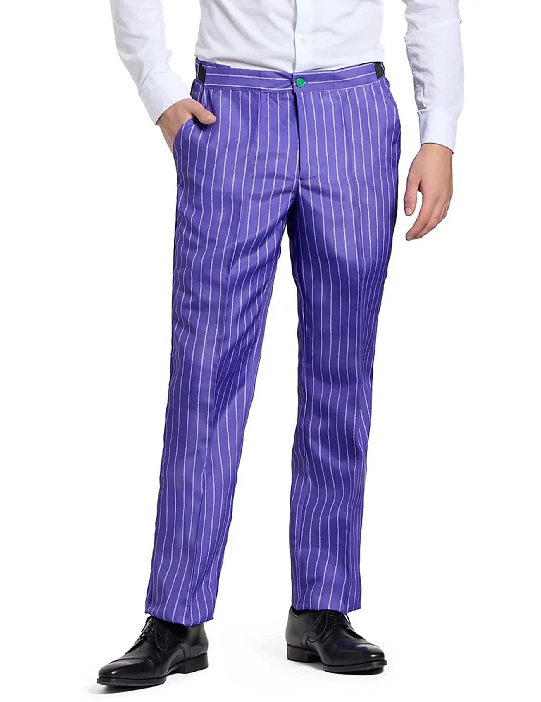 Opposuits Kostüm Mr. Joker-Herrenanzug Suitmeister violett-grün