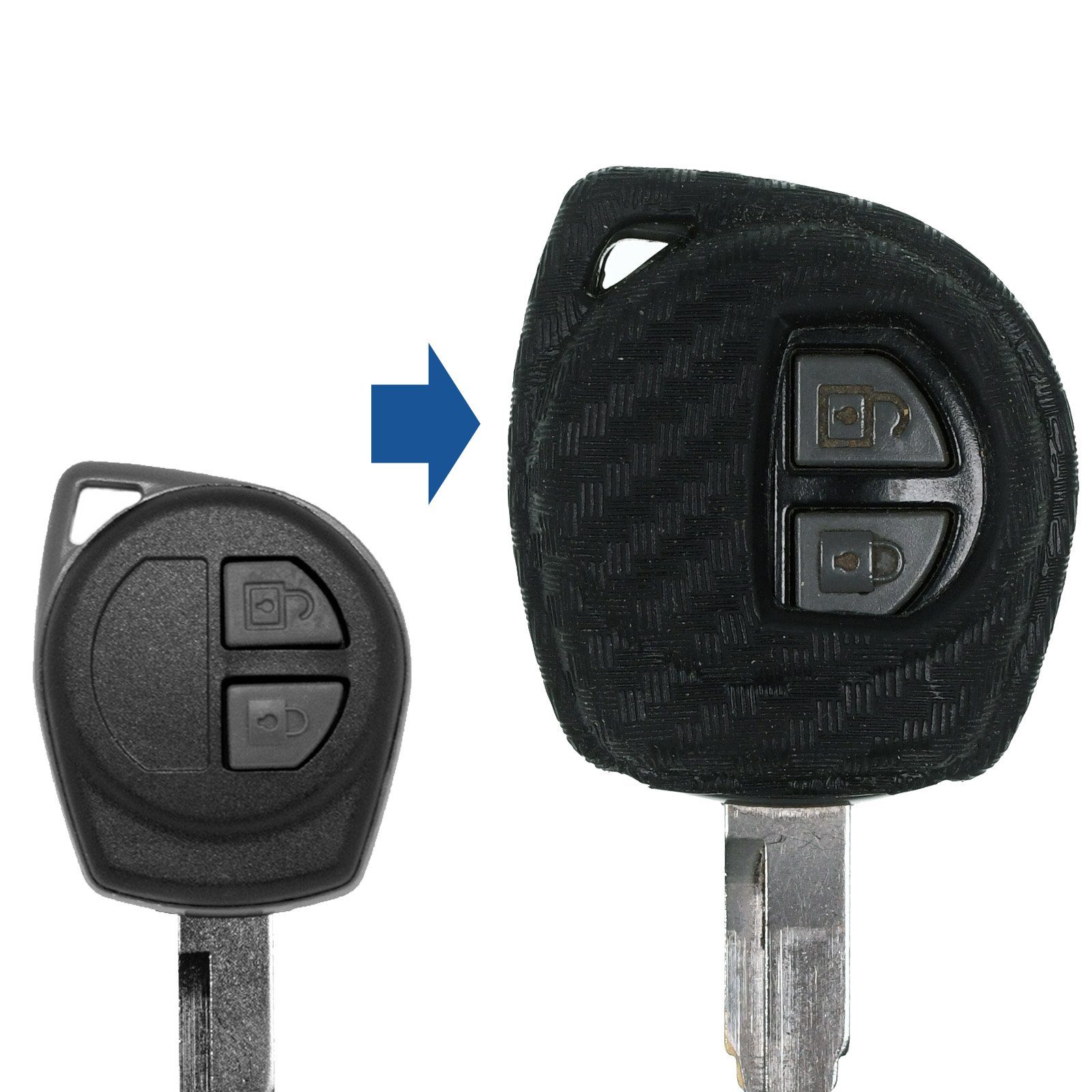 Kaufe Silikon-Schlüsselhülle für Vauxhall, Opel, Agila, Combo