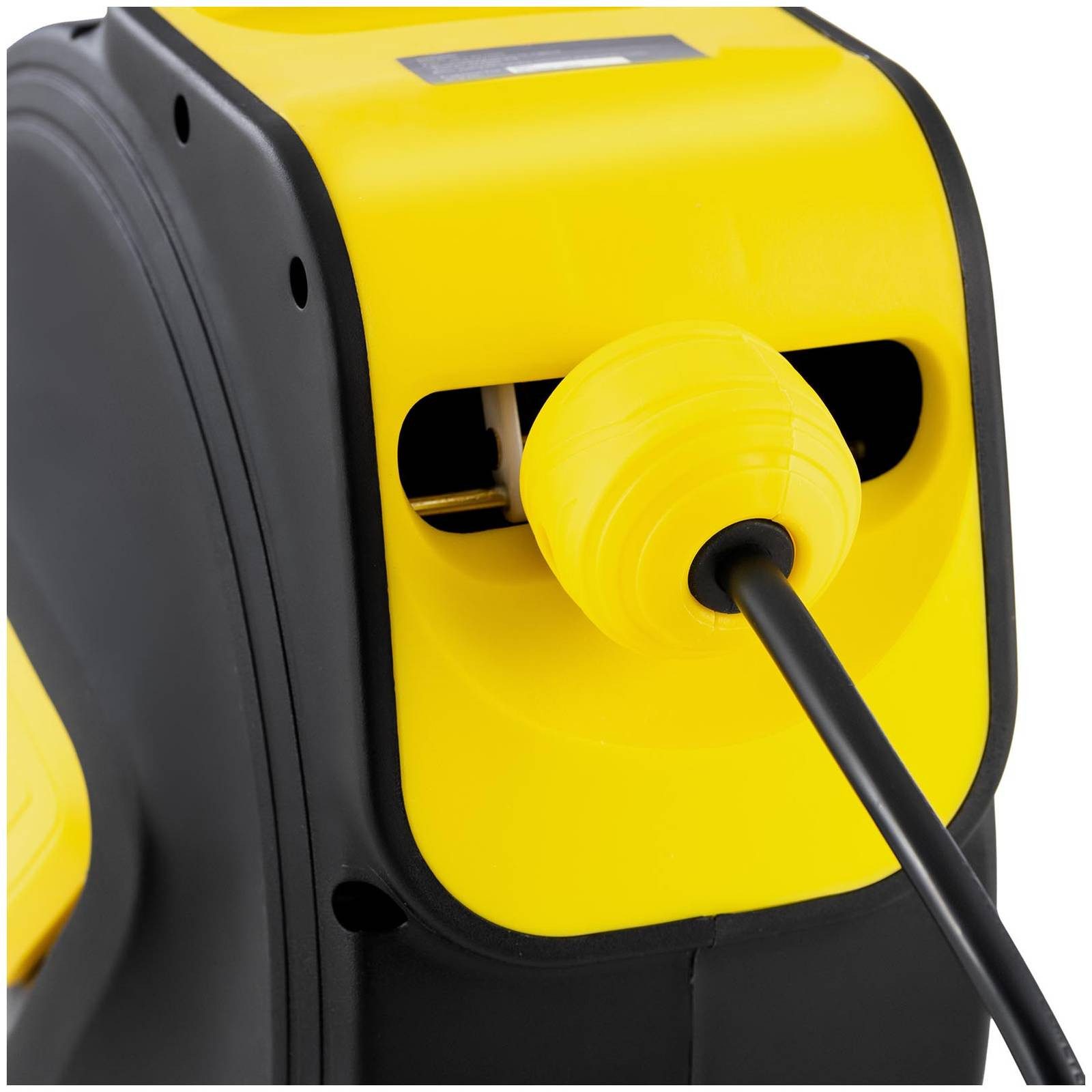 MSW Kabelaufroller 20 + 3m Verlängerungskabel Kabelrolle automatisch Kabeltrommel