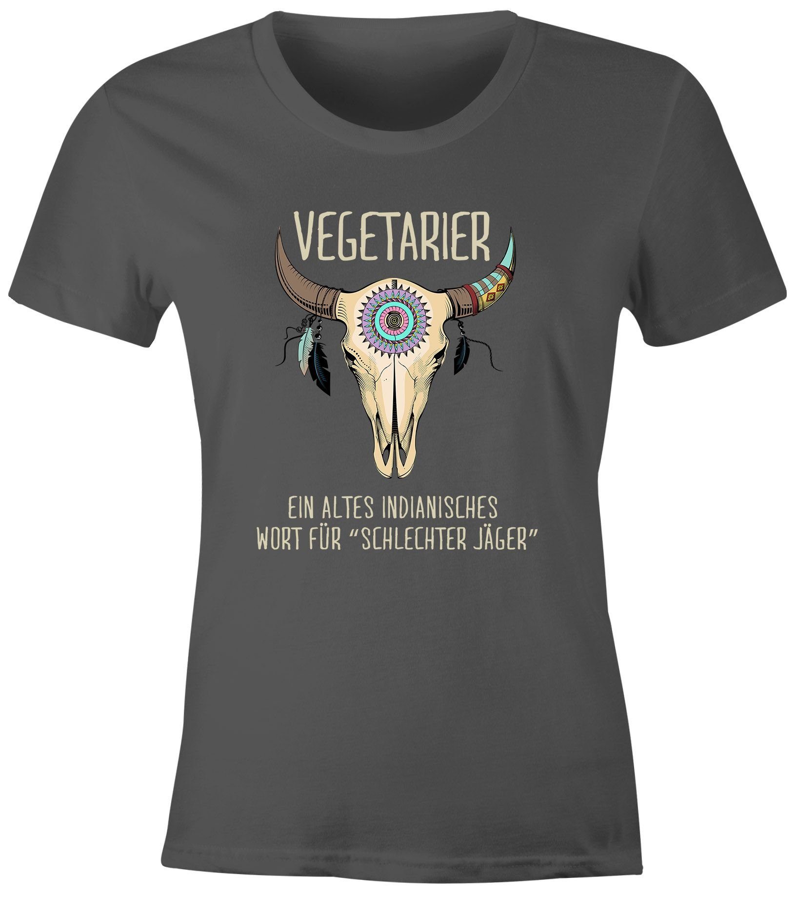 Vegetarier grau