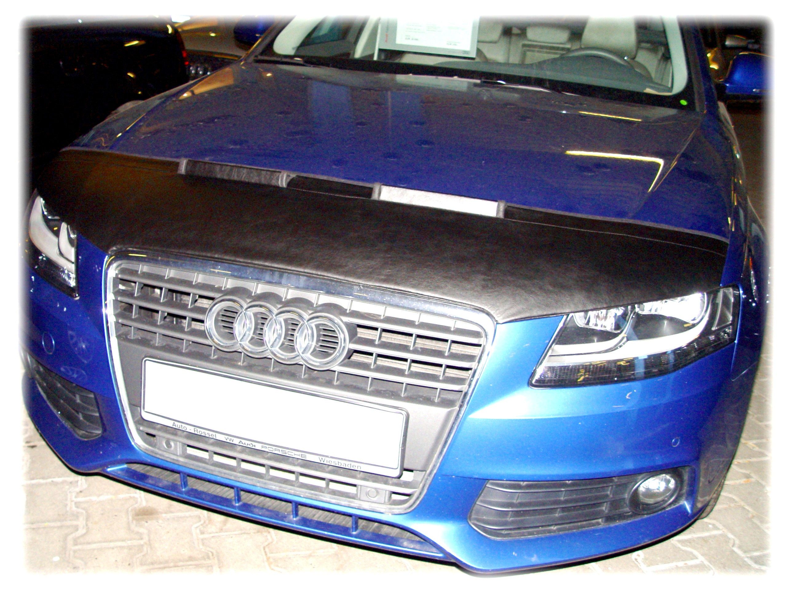 auto-bra Autoplane Steinschlagschutz kompatibel mit Audi A4 B8 2008-2011 Haubenbra BRA