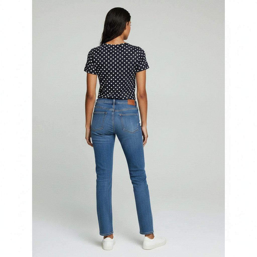 maracujaaa Kurzarmshirt Audrey Tupfen Shirt