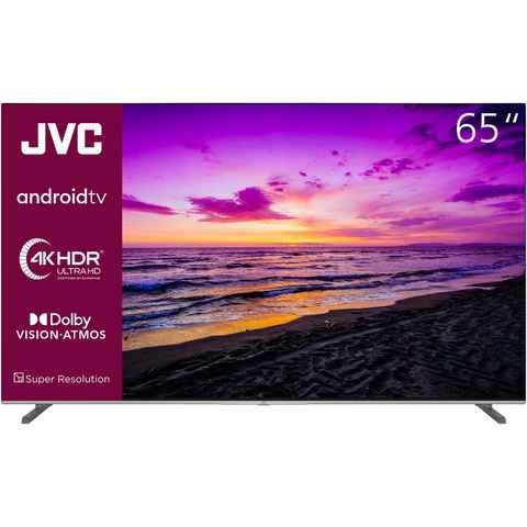 JVC LT-65VA7255 LED-Fernseher (164 cm/65 Zoll, 4K Ultra HD, Android TV, Smart-TV)
