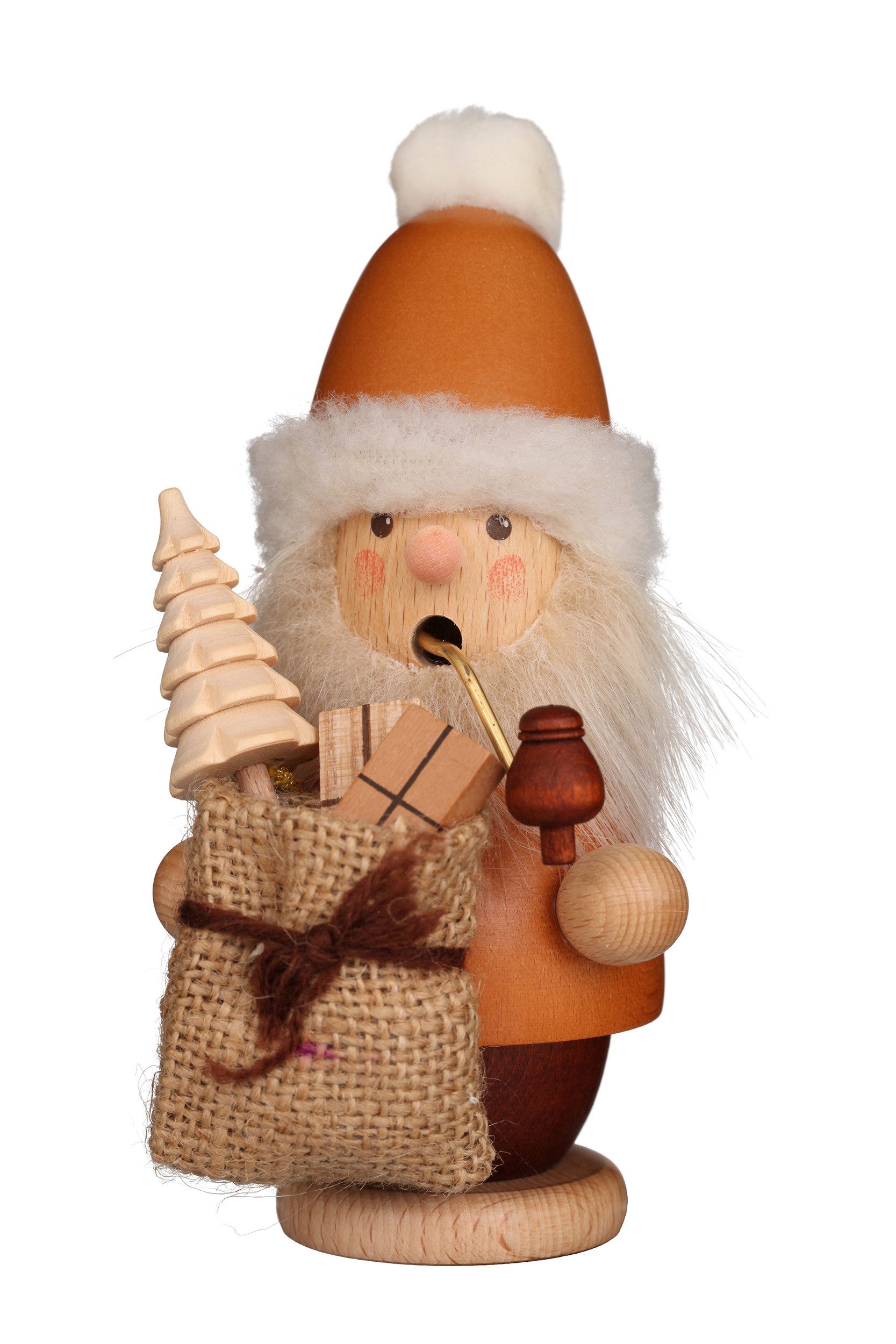 Dekofigur Ulbricht Räuchermann 'Weihnachtsmann natur - 15cm' 2004