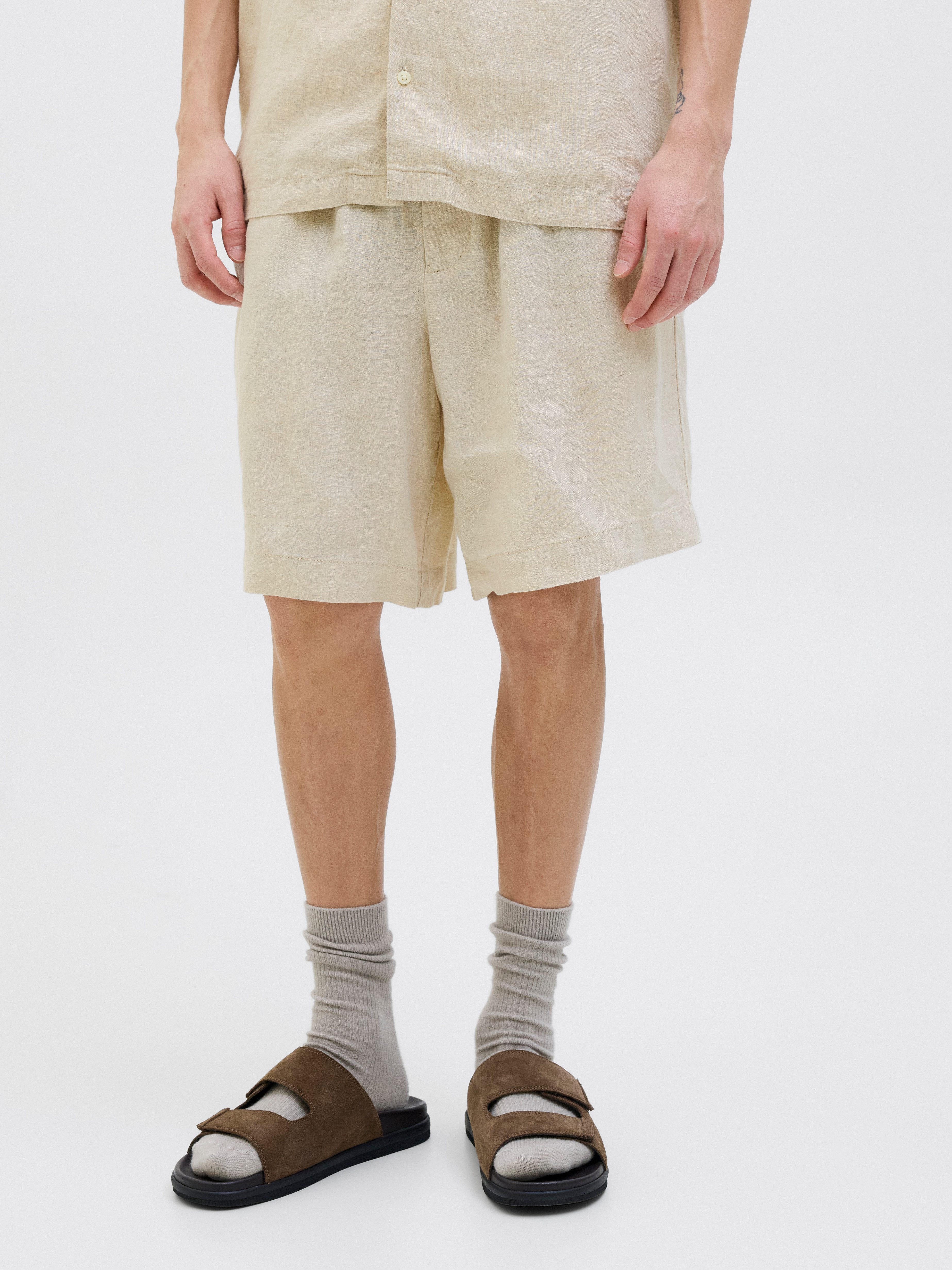 Jack & Jones Shorts JPSTBILL LAWRENCE LINEN SHORTS SRT LN günstig online kaufen