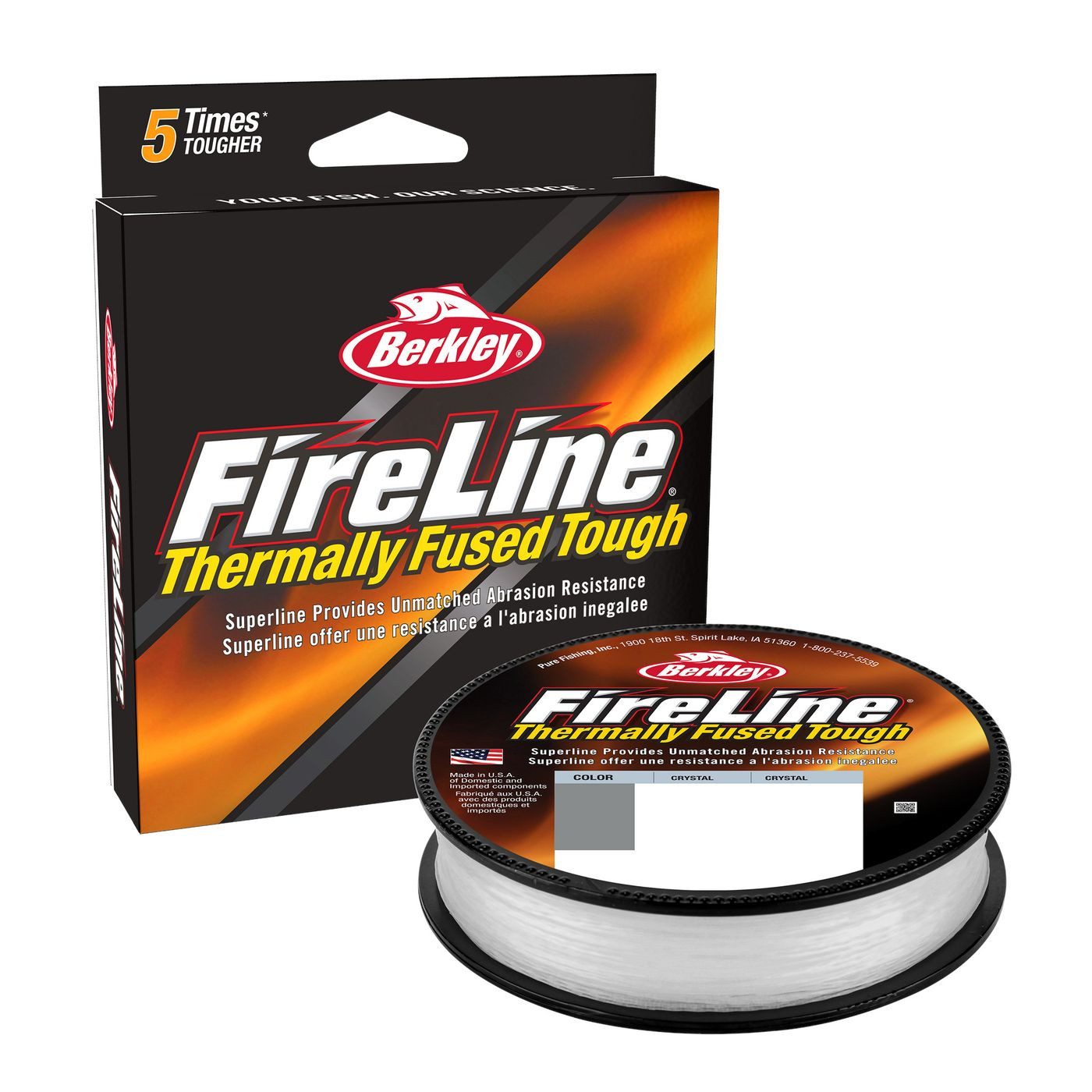 Angelschnur Berkley FireLine® Fused Original - 300m geflochtene Angelschnur