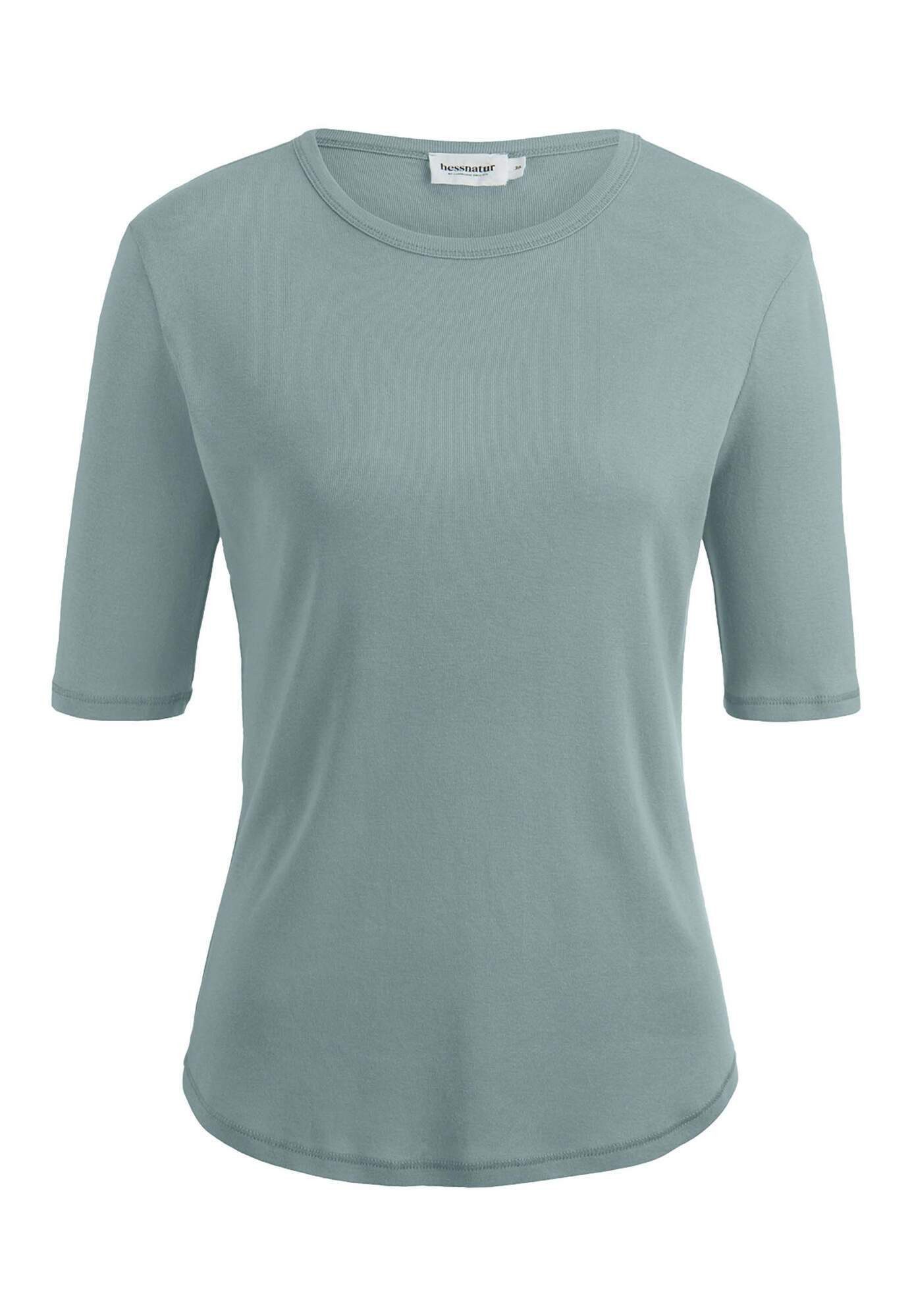 Hessnatur T-Shirt Softrib Kurzarm Slim aus günstig online kaufen