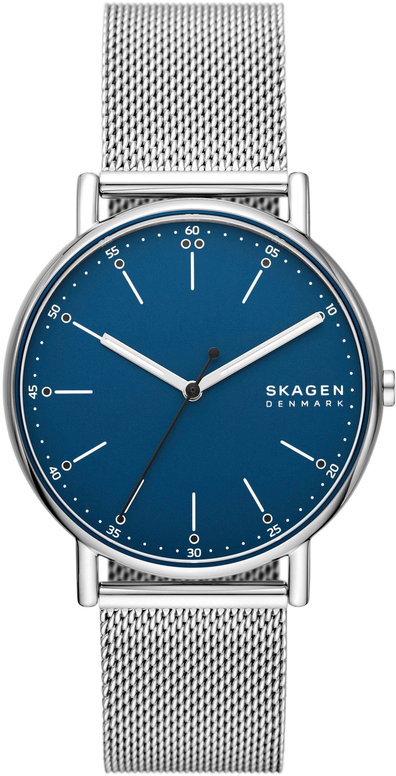 Skagen Quarzuhr SIGNATUR, SKW6904, Armbanduhr, Herrenuhr, analog
