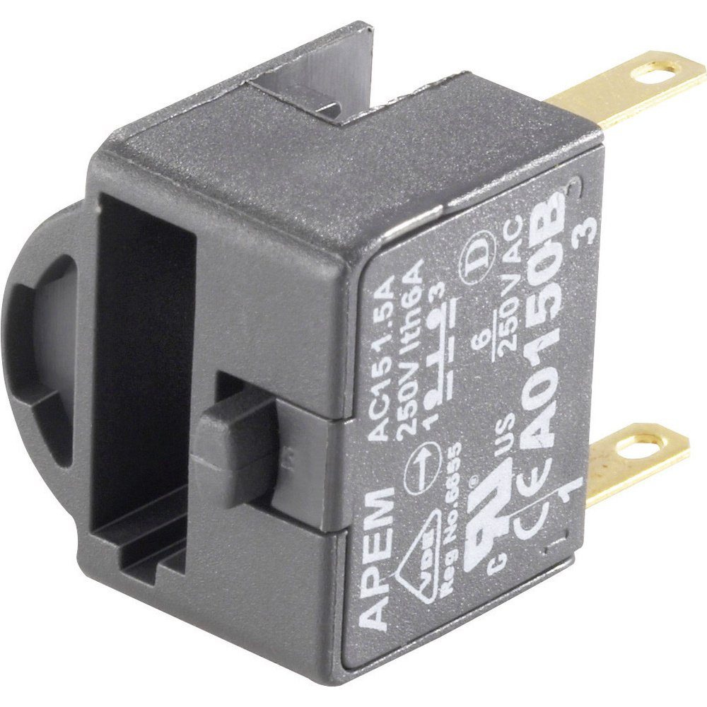 APEM Lampenfassung APEM A0152B Kontaktelement 2 Wechsler rastend, tastend 250 V/AC 1 St, (A0152B)