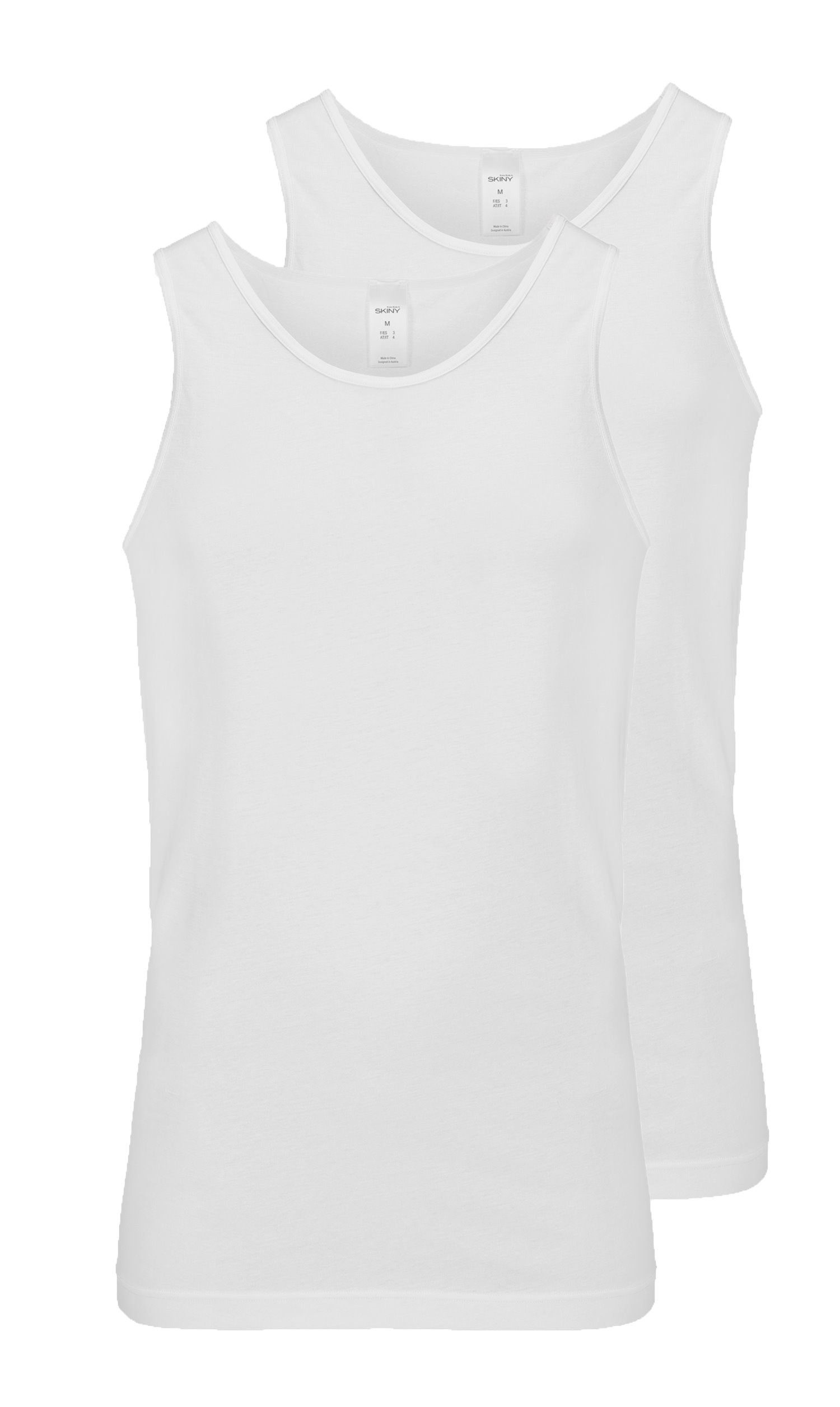 Skiny Unterziehshirt Doppelpack Herren Tank Tops (2-St)