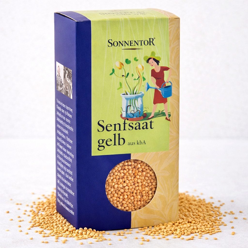 Sonnentor Sonnentor Bio Senfsaat gelb Beutel, 1 er 120 g