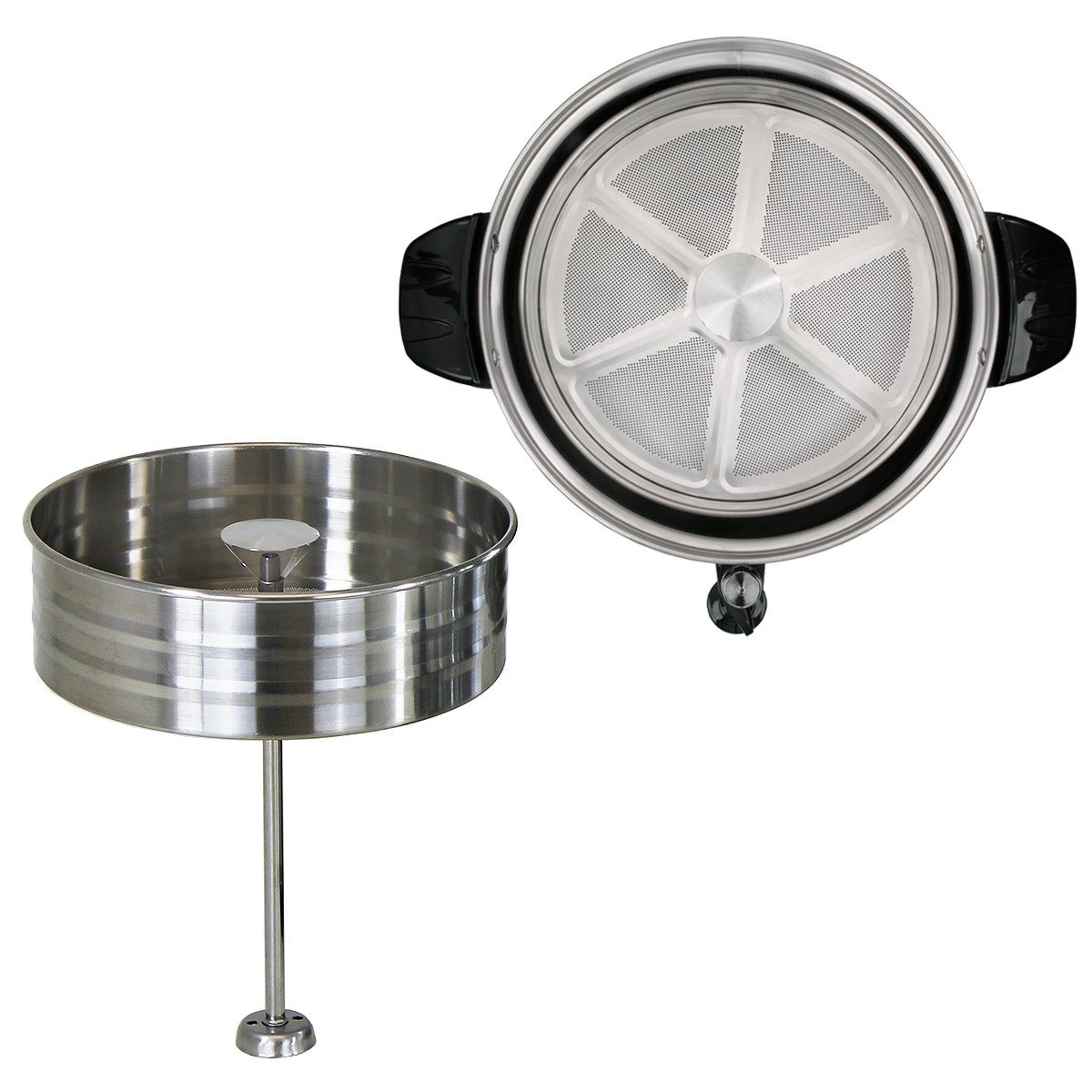 Beeketal Filterkaffeemaschine, 16l Kaffeekanne