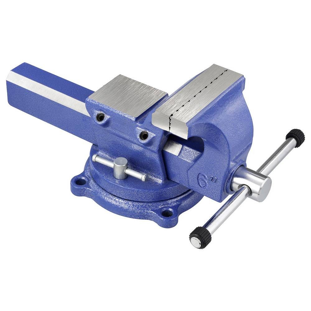 TOOLCRAFT Schraubstock Schraubstock Backenbreite: 150 mm Spann-Weite (max): 190 mm
