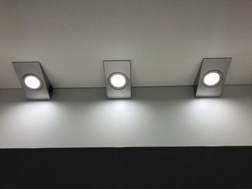 EVOTEC Unterschrankleuchte KEIL CS, LED fest integriert, Neutralweiß, Warmweiß, LED Set, 3 Stück, Unterschrankleuchte