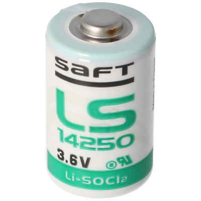 Saft »SAFT LS14250 Lithium Batterie Li-SOCI2, Size 1/2 A« Batterie, (3,6 V)