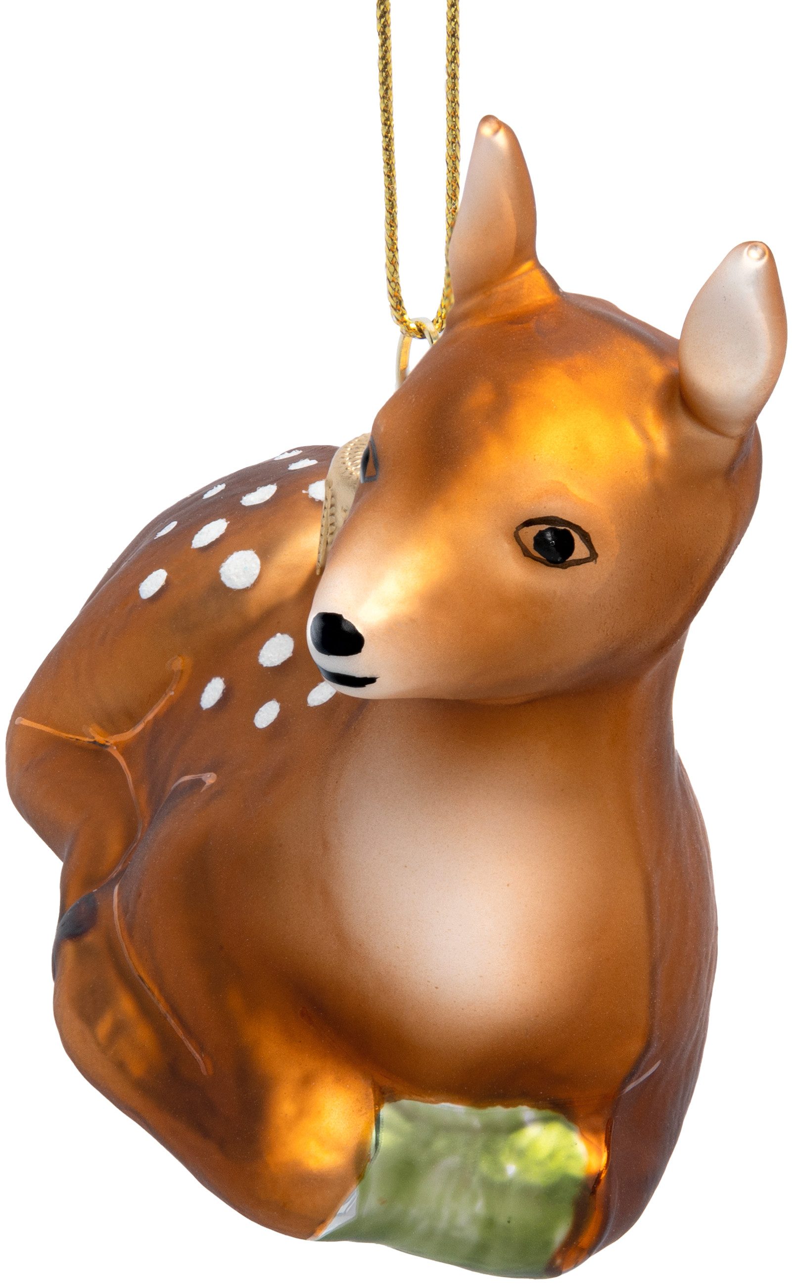 SIKORA Christbaumschmuck Rehkitz Besondere Weihnachtskugel Glas Figur Anhän günstig online kaufen