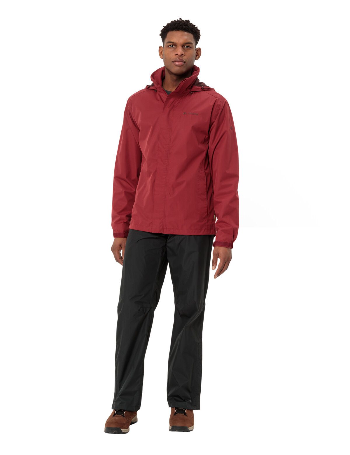 VAUDE Regenjacke Men's Escape Light Jacket mit zwei Reißverschlusstaschen, atmungsaktiv, schnell trocknend – Bild 5 von 5