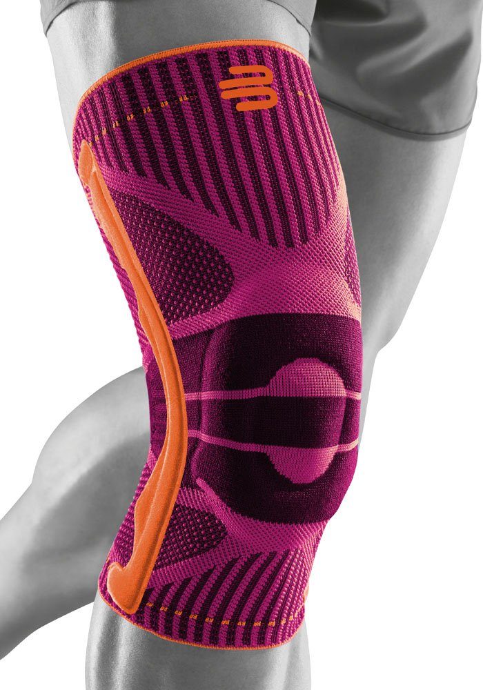 Bauerfeind Kniebandage Knee Support, atmungsaktives Material, aus Baumwolle, Polyester und Elasthan