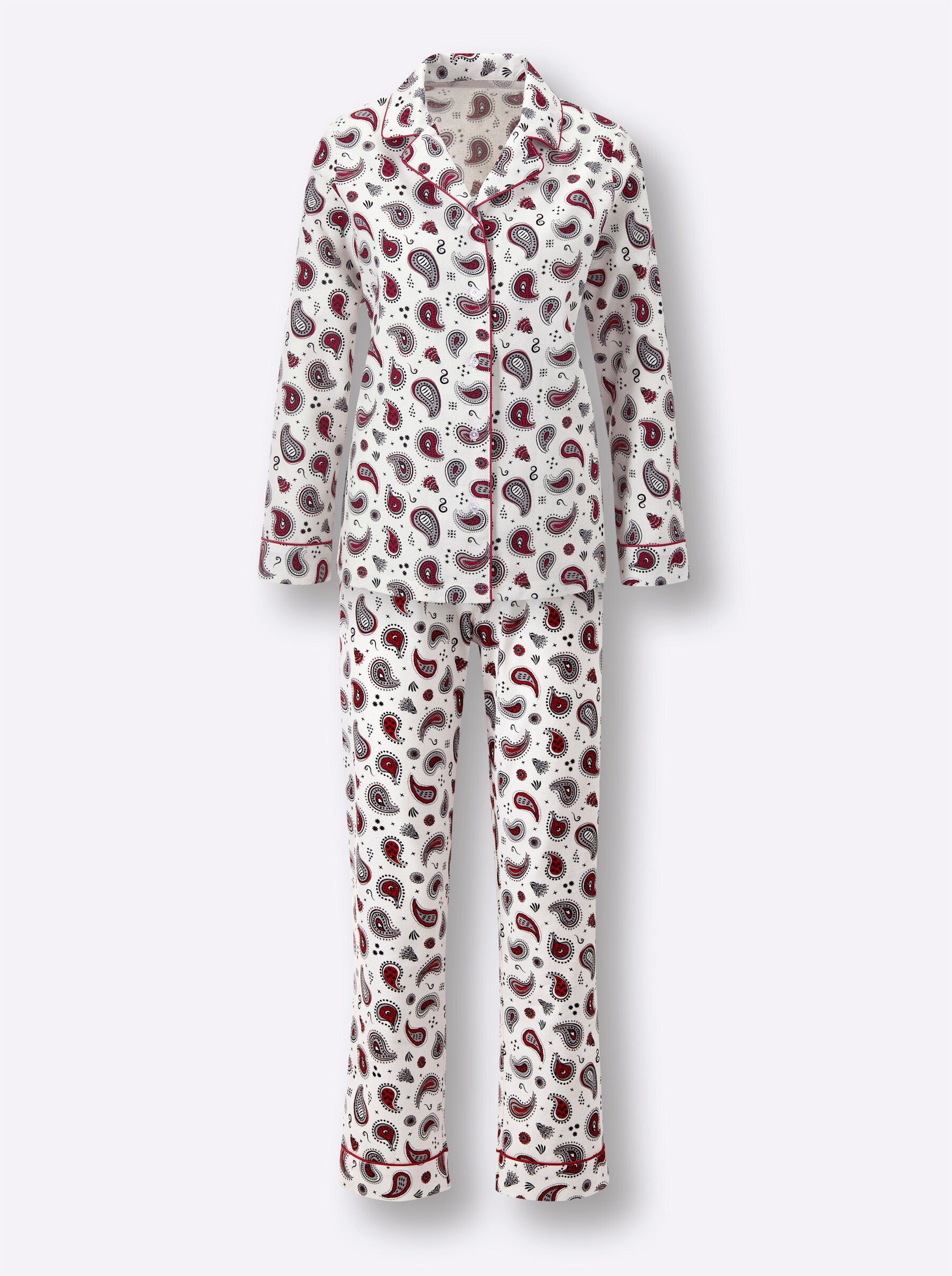 Witt Schlafanzug Pyjama Langarm