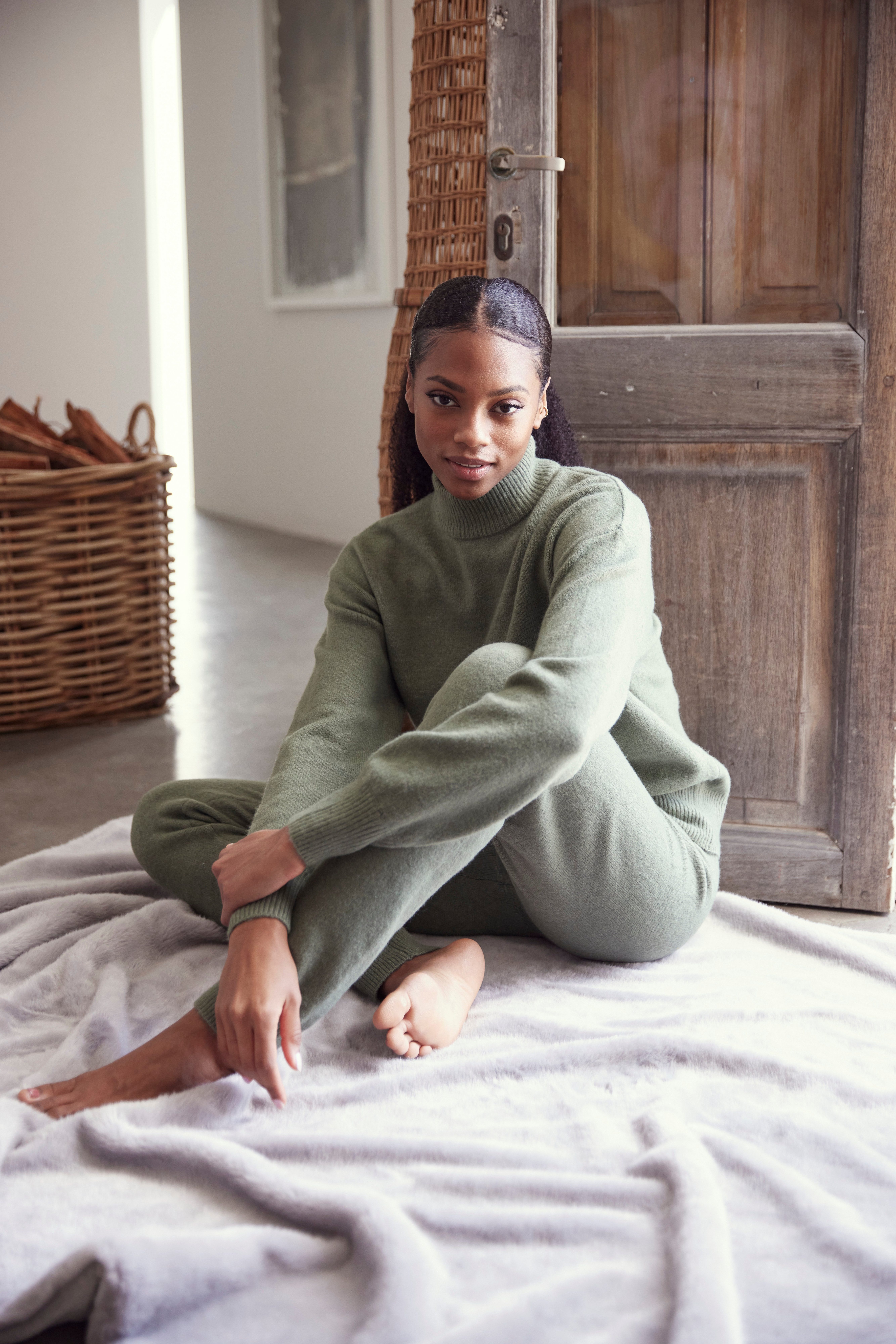 LASCANA Strickhose aus weichem Strick, Loungewear
