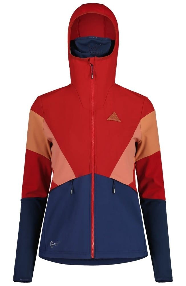 Winterjacke Skijacke FronebenM (windabweisend, wasserabweisend) rot/bunt Damen
