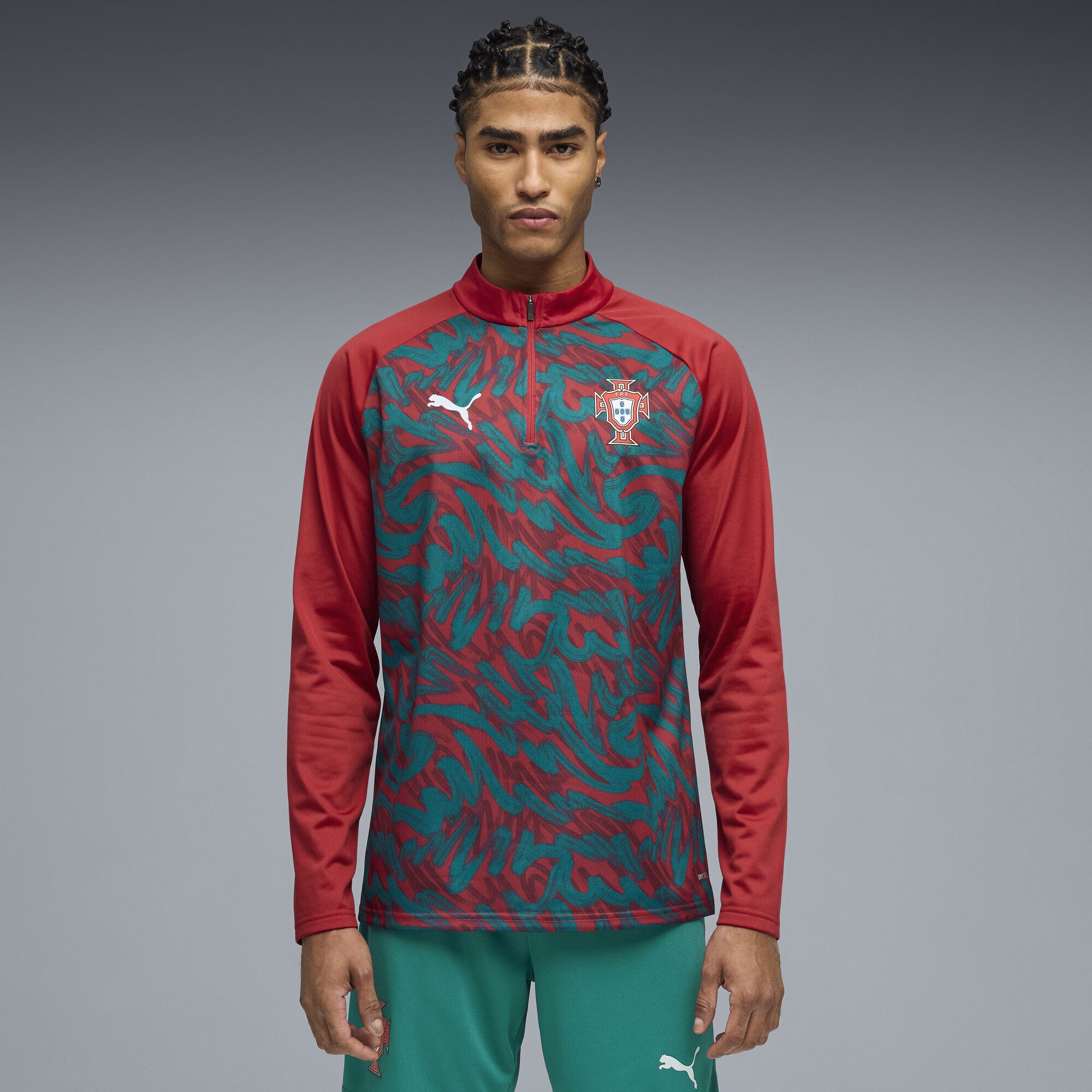 PUMA T-Shirt Portugal Aufwärmoberteil Herren