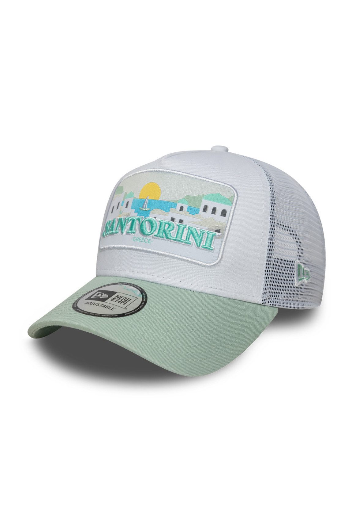 New Era Trucker Cap New Era NE Summer Trucker Adjustable SANTORINI Weiß Min günstig online kaufen