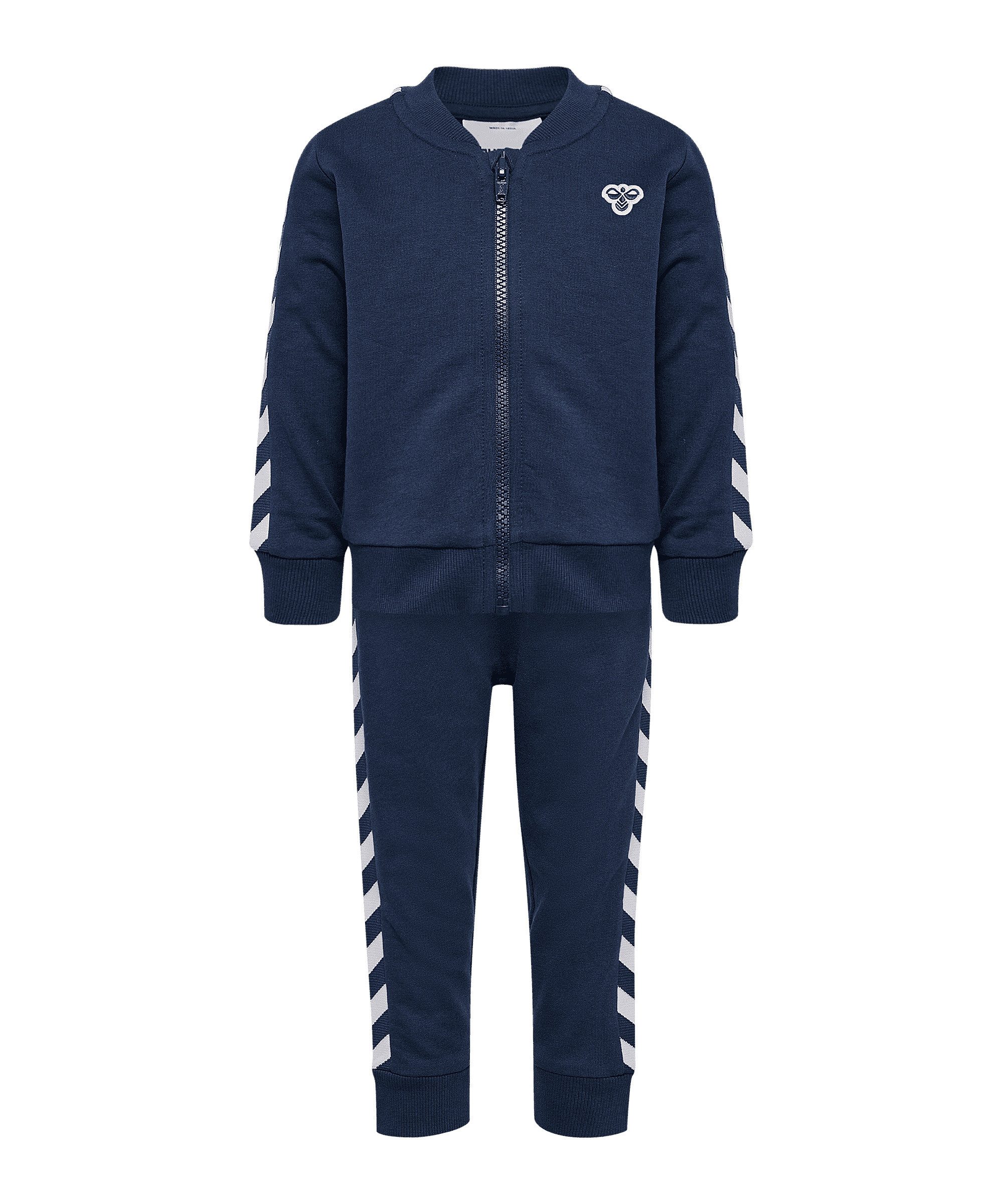 hummel Sportanzug Hummel Mini Reg Chevron Set Trainingsanzug Kids
