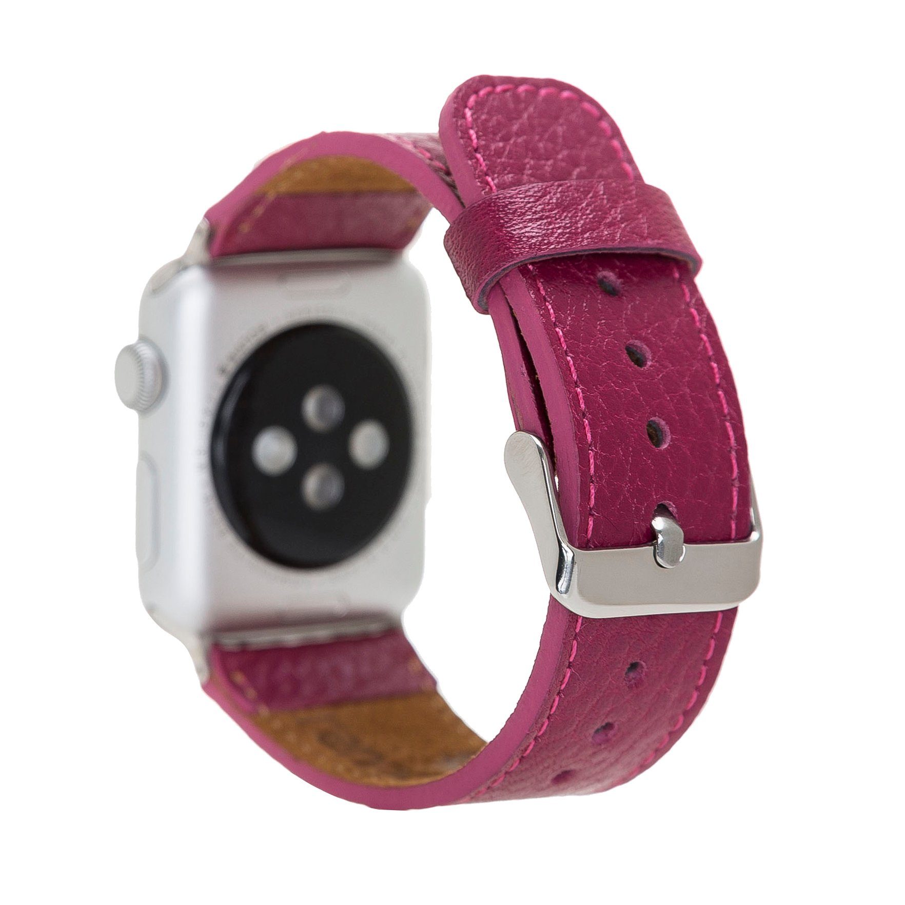 Renna Leather Smartwatch-Armband Apple Watch Band für Series 10 / Ultra/9/SE/8-1 Echtleder Armband