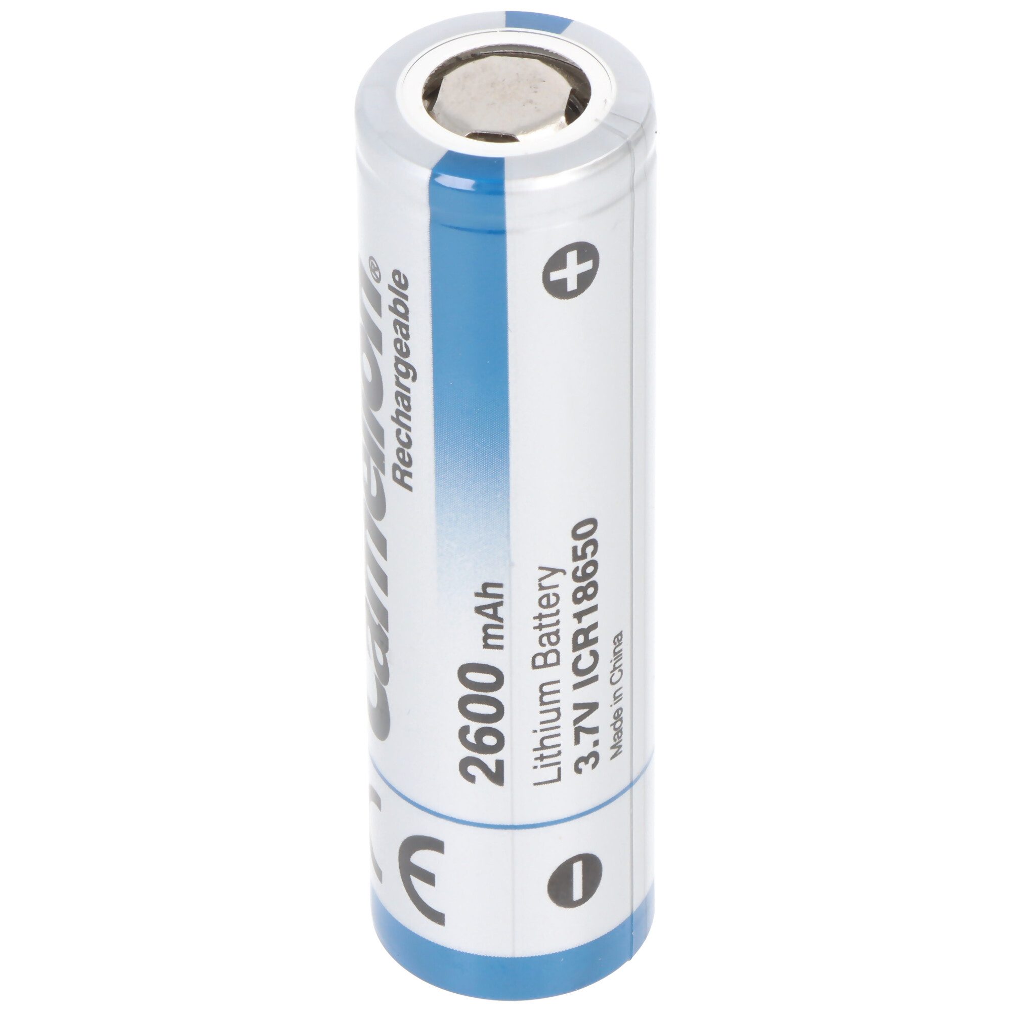 Camelion Li-ion Akku 18650 Camelion, Li-Ionen, 3.7V, 2600 mAh, 1 Stück, 64 x 1 Akku 2600 mAh (3,7 V)