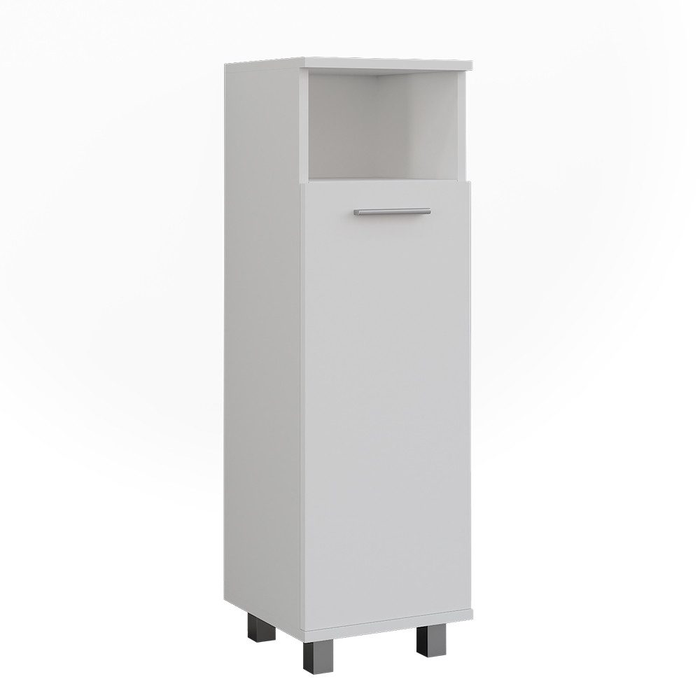 Midischrank Ilias, Weiß, 30.2 x 95 cm mit Tür