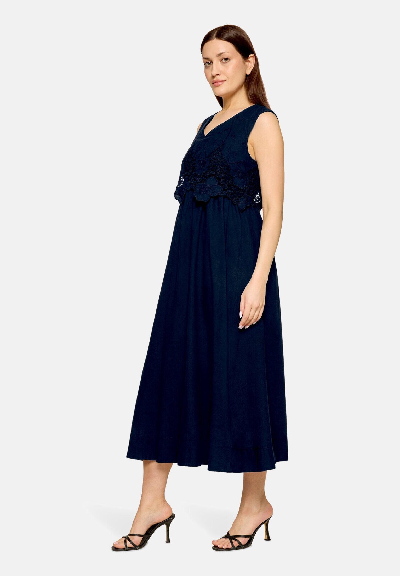Betty Barclay Midikleid Damen mit V-Ausschnitt