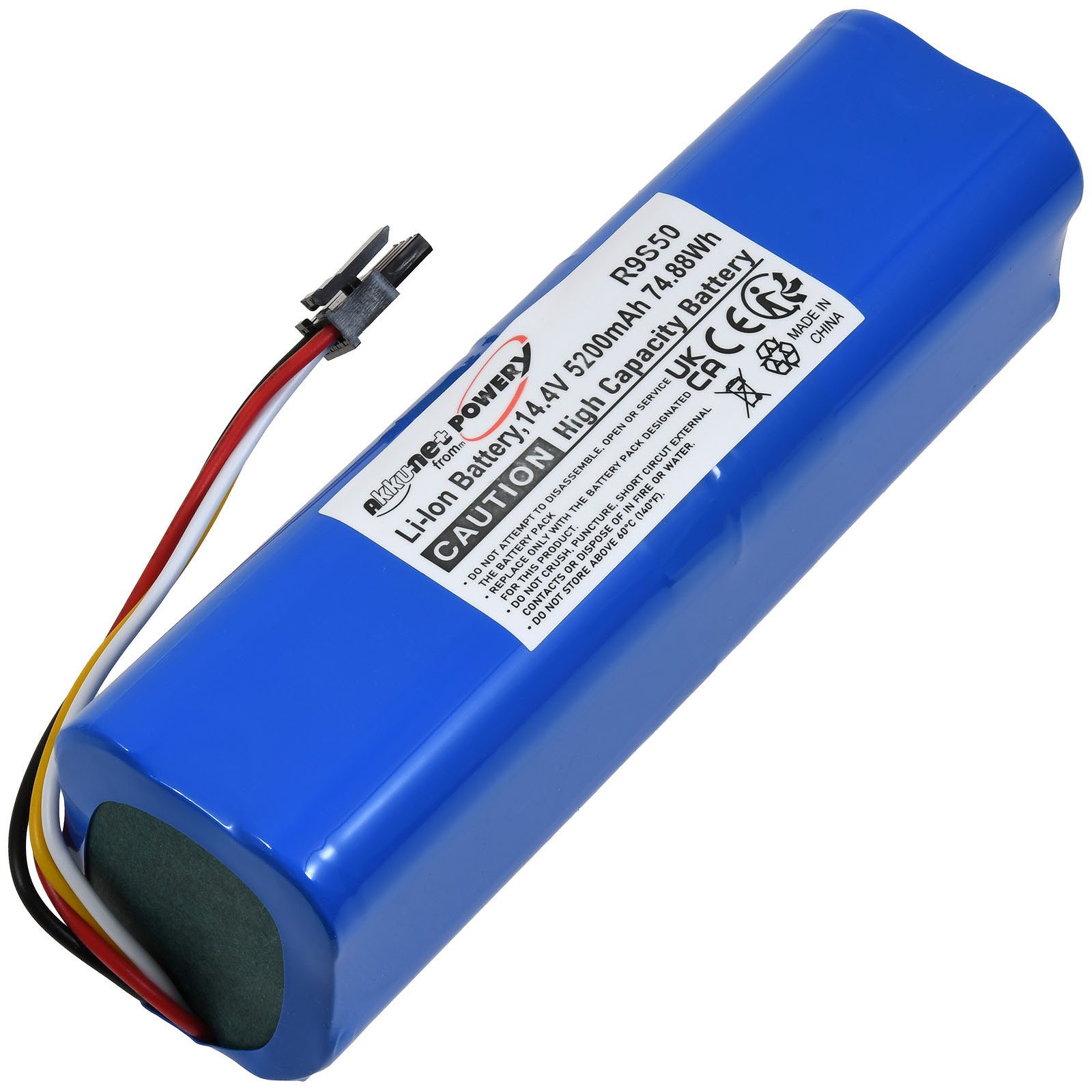 Powery Akku ersetzt Xiaomi Typ BRR-2P4S-5200S Akku 5200 mAh (14.4 V)