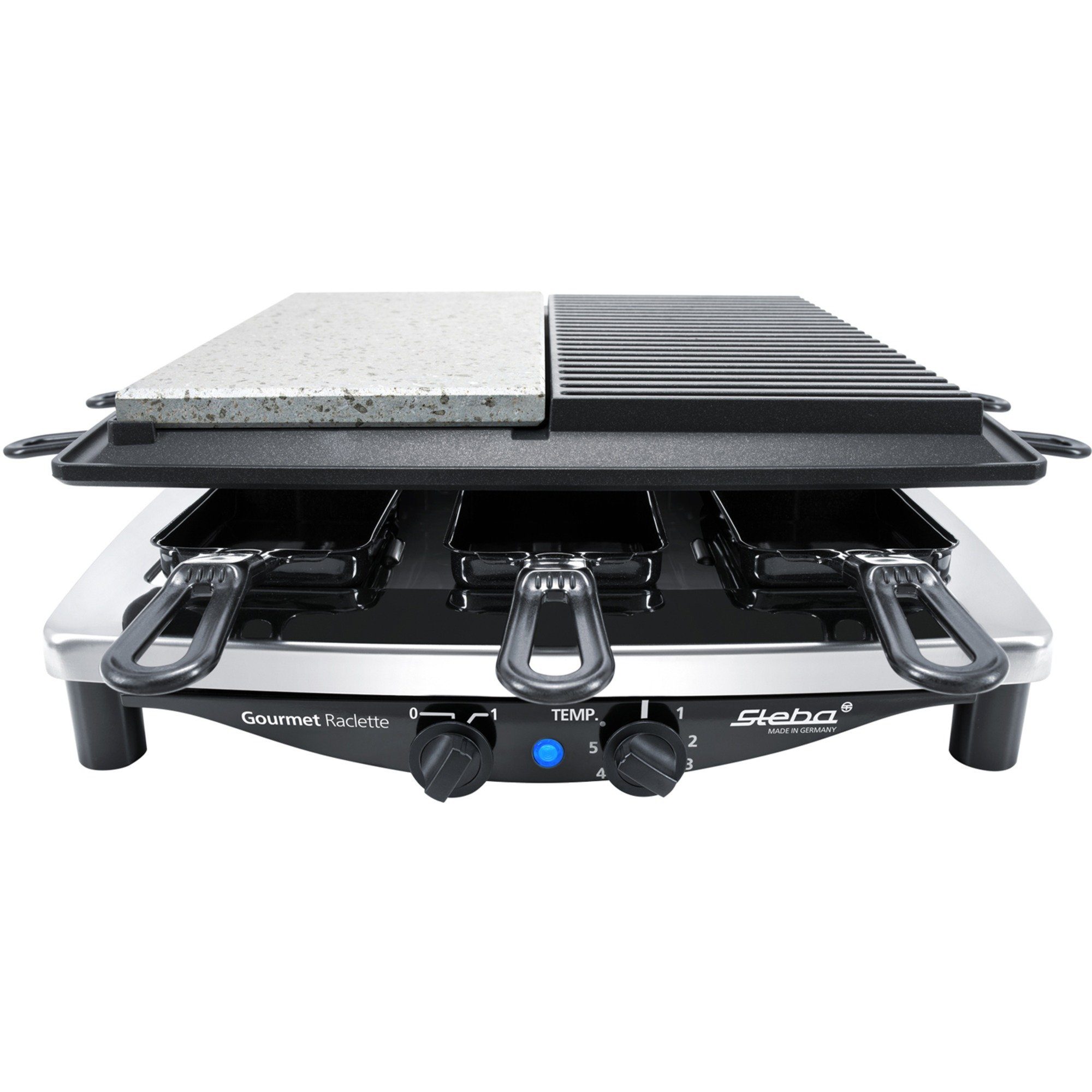 Steba Raclette RC Plus 4 Deluxe Chrom Raclette