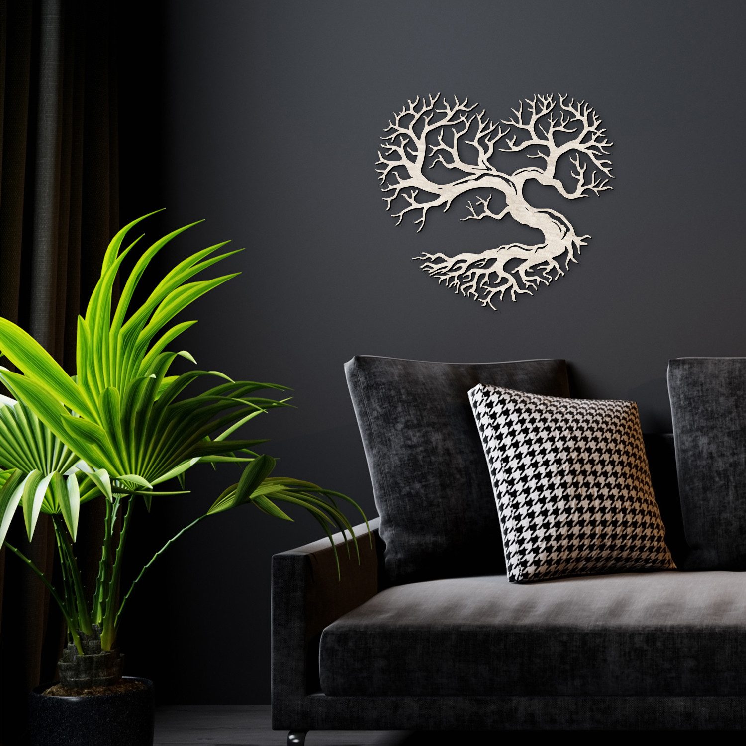 Namofactur Wandtattoo Love Baum Wandtattoo