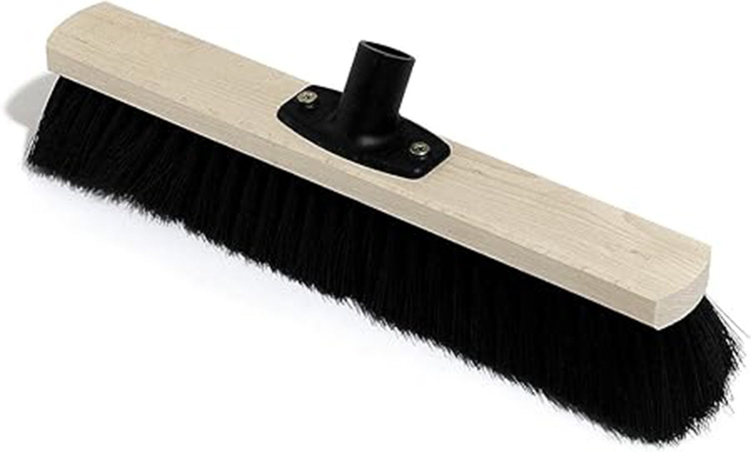 Nölle Staubbesen Saalbesen 40 cm, Qualitätsmischung, schwarz, 1 Stück (Reinigungsset, Besenstiel, Besenkopf), Besen Kehrbesen Bodenbesen Stubenbesen Reinigungsbesen Saalbesen