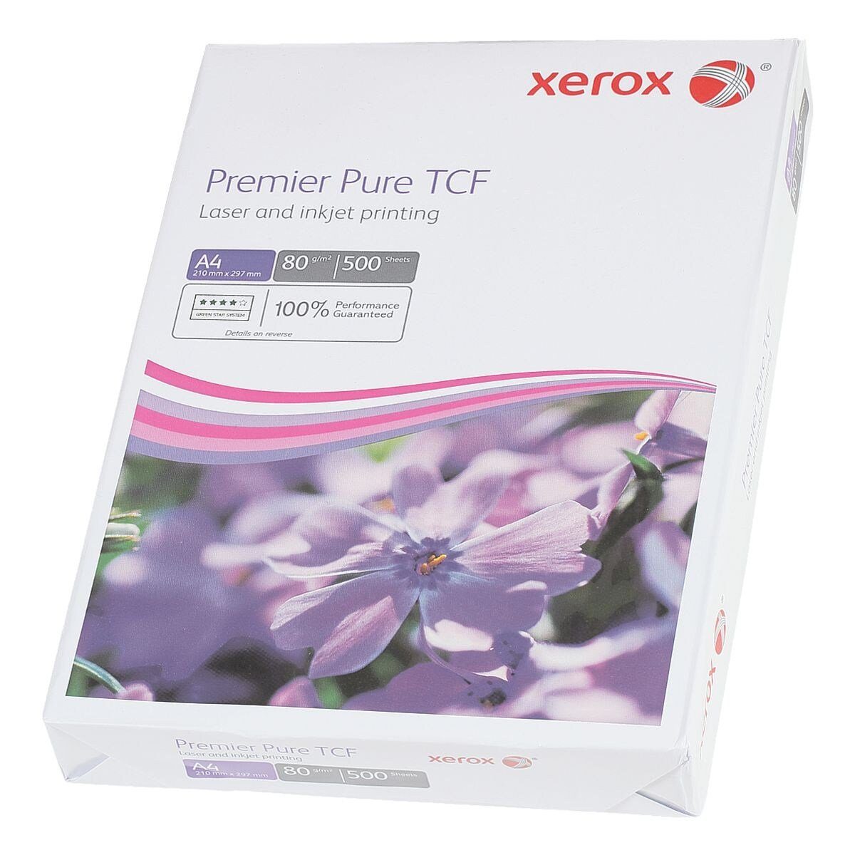 Xerox Druckerpapier Premier TCF, Format DIN A4, 80 g/m², 161 CIE, 500 Blatt